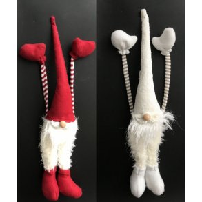 Julemand kan hnge p hyldekant 54 cm